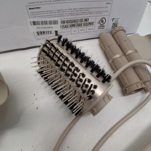 SHARK FLEXSTYLE AIR STYLING & DRYING SYSTEM WITH CURL-DEFINING DIFFUSER - OVAL BRUSH - CONCENTRATOR - AND AUTO-WRAP CURLERS - STONE/ROSE GOLD (MODEL:HD435). image 6