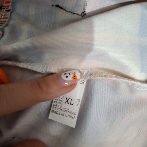 PATCHWORK PLAID PAJAMA PANTS - EXTRA LARGE - ORANGE, RED, BLACK AND WHITE image 3