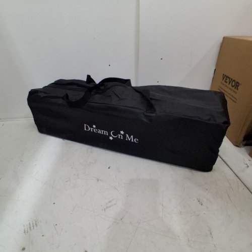 DREAM ON ME PORTABLE PLAY YARD NEST WITH CARRY BAG - BLACK/WHITE (MODEL: ‎436-BLK) image 5
