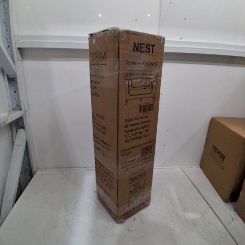 DREAM ON ME PORTABLE PLAY YARD NEST WITH CARRY BAG - BLACK/WHITE (MODEL: ‎436-BLK) image 6