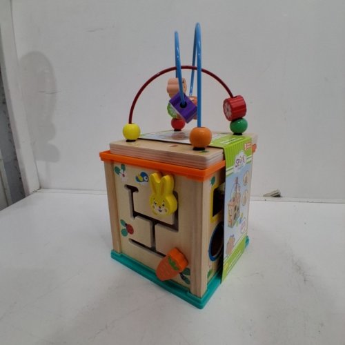 SPARK CREATE IMAGINE WOODEN ACTIVITY CUBE - MULTICOLOR image 3