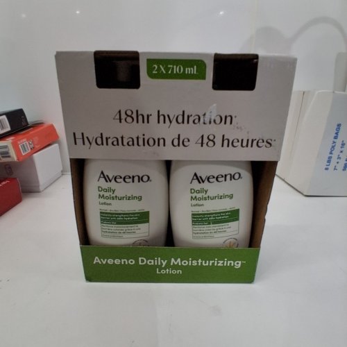 2PK AVEENO FRAGRANCE FREE DAILY MOISTURIZING LOTION - 710ML EACH image 4