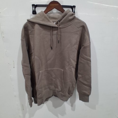 MEN'S REEBOK PULLOVER HOODIE - MEDIUM - BROWN (STYLE: REW253TL06C010) image 2