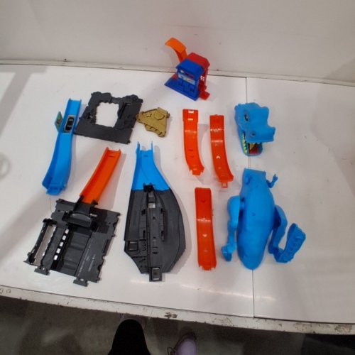 13PC KID'S HOT WHEELS CITY T-REX CHOMP DOWN- 4+ (MODEL:‎HKX42) image 2
