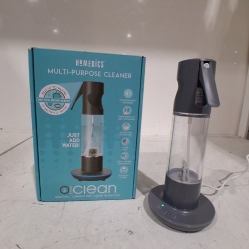 HOMEDICS OZONE 3-IN-1 MULTI-PURPOSE SPRAY CLEANER BOTTLE - BLACK(MODEL#: SAN-OZ100-BK) image 3