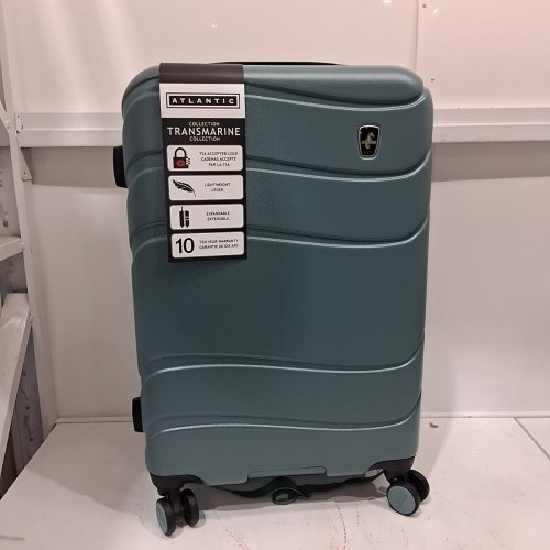 ATLANTIC TRANSMARINE HARDSIDE LUGGAGE BAG WITH 8-SPINNER WHEELS AND TSA LOCK - 24" - STORMY SEA - (MODEL: AL11574) image 2