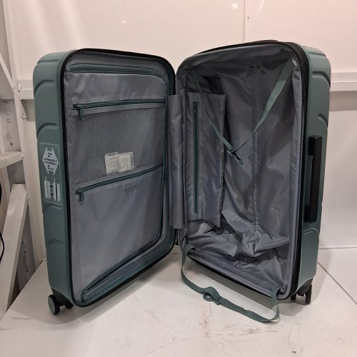 ATLANTIC TRANSMARINE HARDSIDE LUGGAGE BAG WITH 8-SPINNER WHEELS AND TSA LOCK - 24" - STORMY SEA - (MODEL: AL11574) image 3