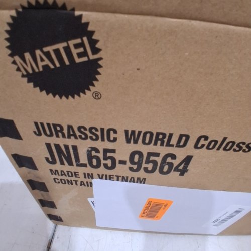 MATTEL JURASSIC WORLD COLOSSAL CHOMP GIGANOTOSAURUS DINOSAUR TOY - GRAY AND GREEN (ITEM: JNL65-9564) image 2