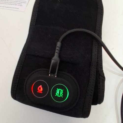 AUCCIPAL USB WRIST HEATING PAD - BLACK (MODEL: WHP-601) image 2