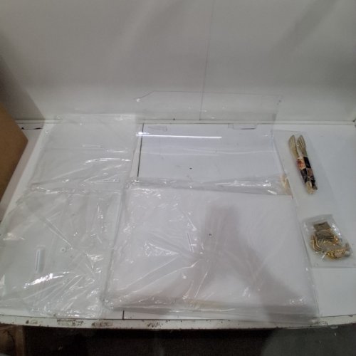 VEVOR 2 TIER BAKERY DISPLAY CASE WITH TONGS - 22" X 14" (MODEL: CX-07) image 3