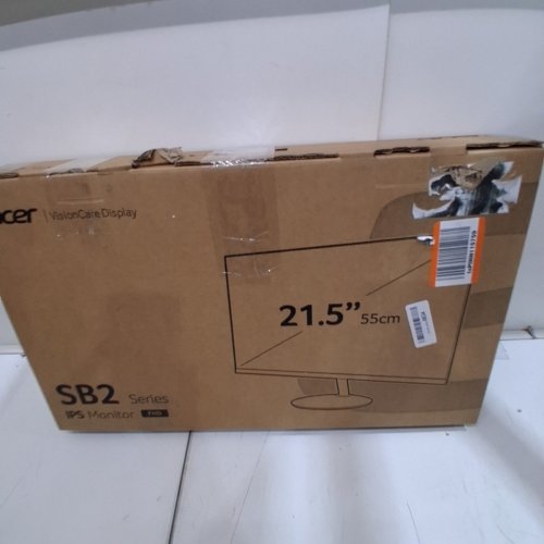 ACER FULL HD 1920 X 1080 COMPUTER MONITOR - 21.5" -100HZ REFRESH RATE (MODEL: SB222Q) image 8