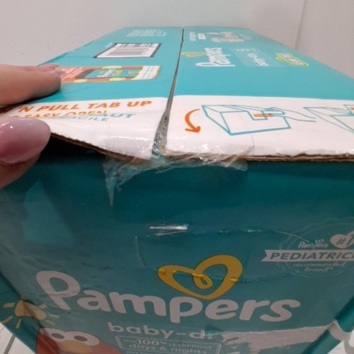 128PK PAMPERS BABY-DRY DISPOSABLE DIAPERS - SIZE 5 - 27+ LBS - SESAME STREET image 4