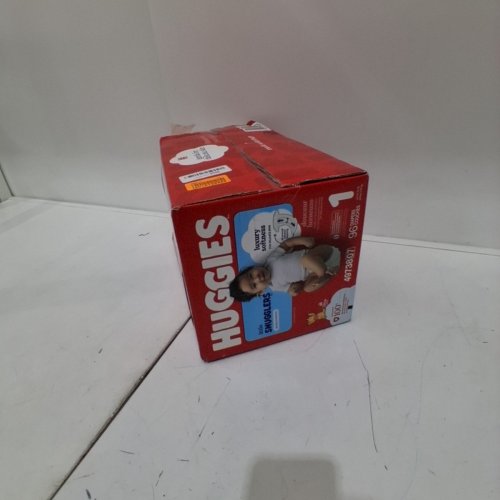96 PK HUGGIES LITTLE SNUGGLERS BABY DIAPERS - SIZE 1 image 2