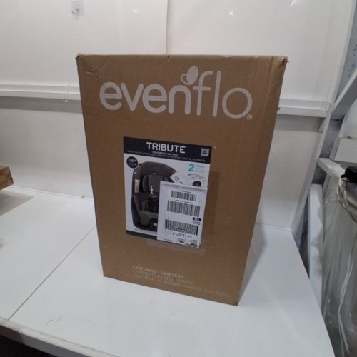 EVENFLO TRIBUTE LX CONVERTIBLE CAR SEAT - BLACK AND GRAY (MODEL: 38111190C) image 4