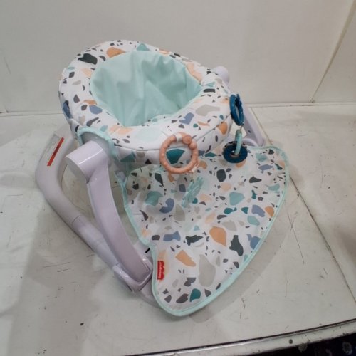 FISHER-PRICE DELUXE SIT-ME-UP INFANT FLOOR SEAT - PACIFIC PEBBLE (MODEL: GKJ14) image 2