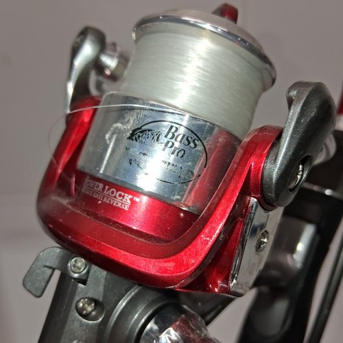 BPS MICRO LITE SPINNING COMBO - LIGHT - 6FT 6" - RED (MODEL: MLT066LS-2) image 4