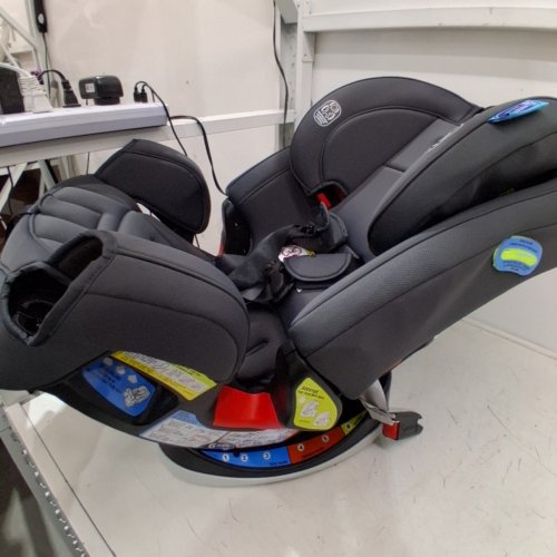 GRACO 4EVER 4-IN-1 CAR SEAT WITH RAPID REMOVE COVER IN LOFTON - BLACK/GREY (MODEL: 2165949) image 4
