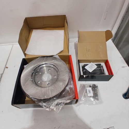 A-PREMIUM BRAKE PAD AND ROTORS KIT - FITS VARIOUS CHEVROLET MODELS (MODEL: BRR55185J-C/BPD15220B-C) image 3