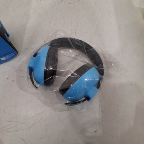 BABY SAFETY NOISEPROOF EARMUFFS - FITS N-2Y - 27DB REDUCTION - BLUE AND BLACK (MODEL: SA8-9) image 2