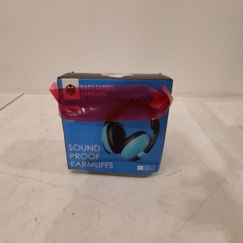 BABY SAFETY NOISEPROOF EARMUFFS - FITS N-2Y - 27DB REDUCTION - BLUE AND BLACK (MODEL: SA8-9) image 3