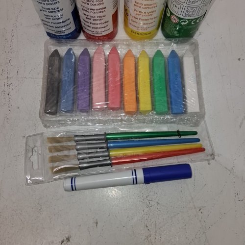 18PC MELISSA AND DOUG EASEL ACCESSORY SET - MULTICOLORED - (MODEL: 96106) image 3
