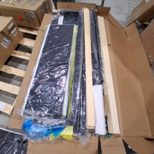 ALLEWIE LIFT UP HYDRAULIC STORAGE BED FRAME - FULL - WHITE (MODEL: KRQDCZW001/USAN1074999AA-4) image 4