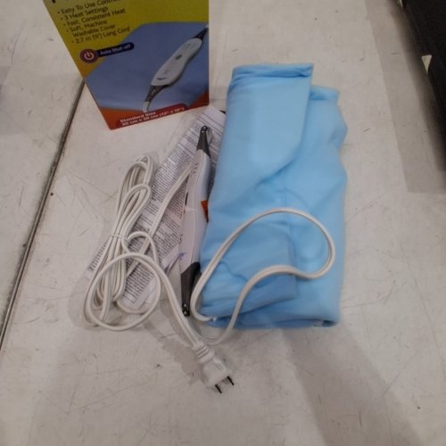 EQUATE HEALTH STANDARD HEATING PAD W/ ARTHRITIC CONTROLLER - 12"X 15" - BLUE image 3