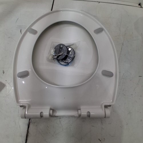 ROUND TOILET SEAT - 16.45" - WHITE (MODEL: PHO_16EX3QUX) image 2
