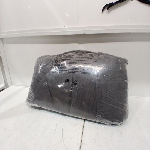 EHEYCIGA FUR CALMING DOG CRATE BED - 35" X 47" - LIGHT GREY image 4