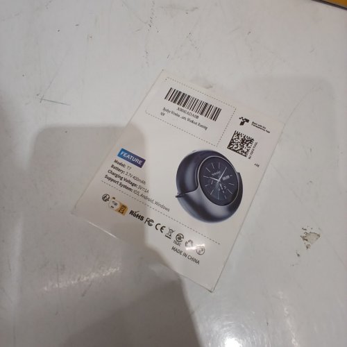 TRUE BLUETOOTH WIRELESS EARBUDS WITH CHARGING CASE - BLACK (MODEL: T7) image 3
