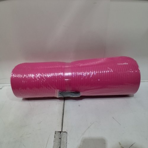 AMAZON BASICS EXTRA THICK YOGA MAT - 74" X 24" X 0.5" - PINK image 2