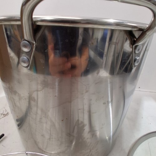 INTERNATIONAL ENDURANCE WATER BATH CANNER WITH CANNING RACK - 20 QT- STAINLESS STEEL image 3
