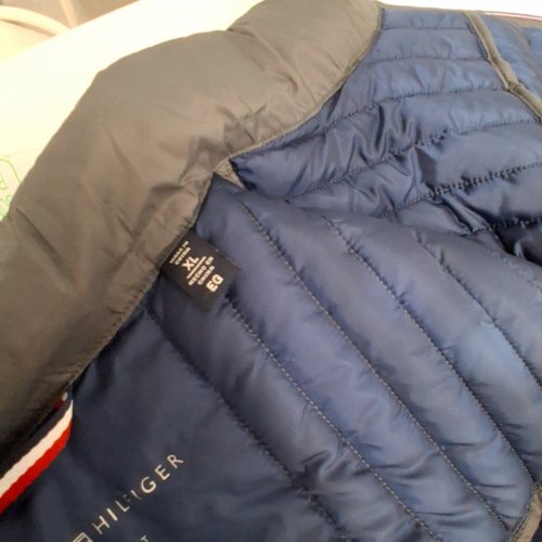 MEN'S TOMMY HILFIGER DOWN QUILTED PUFFER VEST DOWN OUTERWEAR VEST - EXTRA LARGE - CHARCOAL GREY image 2