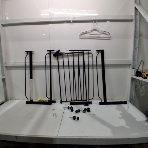 REGALO EASY STEP EXTRA WIDE SAFETY GATE - 29-49" X 30" - BLACK (MODEL: 1164 EB DS) image 2