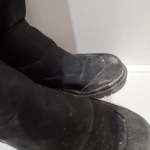 WOMENS'S TALL BOOTS - SIZE 38 - BLACK image 4