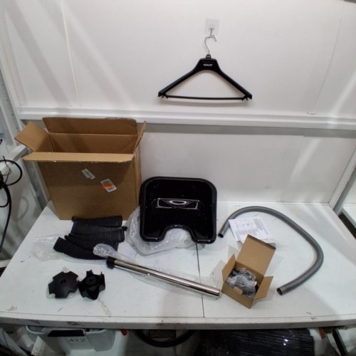COCOARM MOBILE HAIR TILTING WASHING BASIN - UP TO 50" - BLACK - (MODEL: BCS-134) image 3