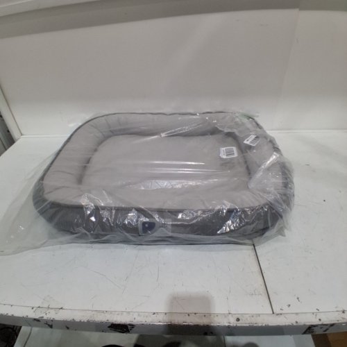 KIMPETS WASHABLE DOG BED WITH ANTI SLIP MAT - XL - DARK GREY/LIGHT GREY image 4