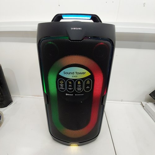 SAMSUNG SOUND TOWER BLUETOOTH RGB SPEAKER - BLACK (MODEL: ST4CF) image 2