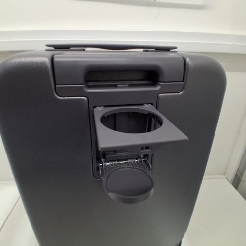 MIXI HARD SHELL LUGGAGE WITH CUP PHONE HOLDER - 20" - ROCK GREY (MODEL:KM9290) image 5
