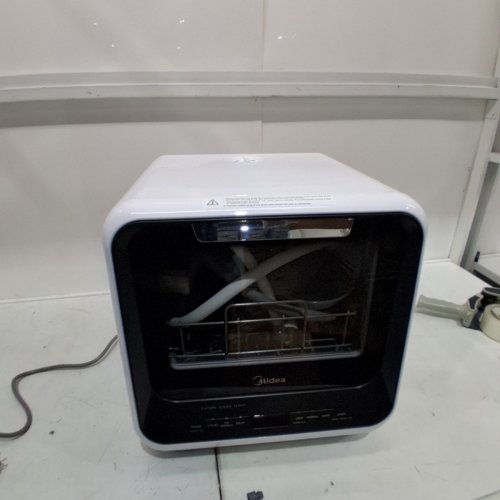 MIDEA PORTABLE MINI COUNTERTOP DISHWASHER WITH BUILT-IN WATER TANK AND 6 WASH PROGRAMS - 5L - WHITE - (MODEL: MDC17P0ABB) image 4