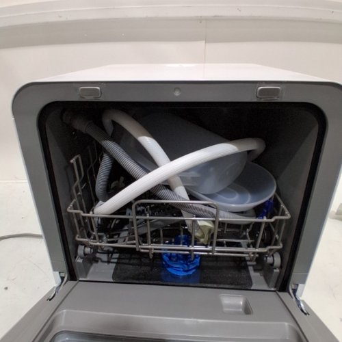 MIDEA PORTABLE MINI COUNTERTOP DISHWASHER WITH BUILT-IN WATER TANK AND 6 WASH PROGRAMS - 5L - WHITE - (MODEL: MDC17P0ABB) image 5
