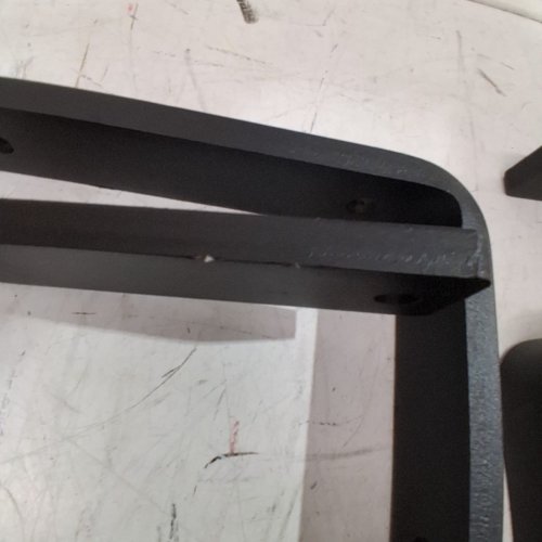 4PK HEAVY DUTY FLOATING SHELF BRACKETS - 16" X 6" - 160LBS MAX - BLACK (MODEL: .SJ1/SJ5) image 3