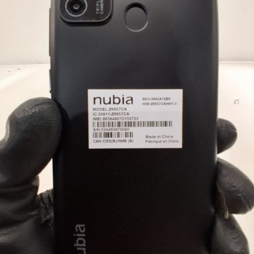 NUBIA A76 4G SMARTPHONE, 6.5" HD+ DISPLAY, 4GB RAM/64GB STORAGE, 5000 MAH, ANDROID 15 - BLACK - (MODEL:Z6657CA) image 13