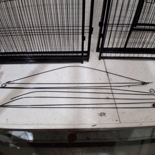 BESTPET 8-PANEL HEAVY DUTY PET PLAYPEN - OUTDOOR OR INDOOR EXERCISE PEN FOR CATS, DOGS - 40" - BLACK (MODEL: HP4032-8-BLACK) image 3