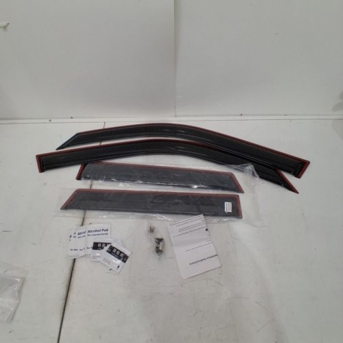 4PC LIGHTRONIC EXTRA DURABLE OUTSIDE-MOUNT AUTO VENT WINDOW VISOR- FITS 2021-2025 FORD BRONCO SPORT image 2