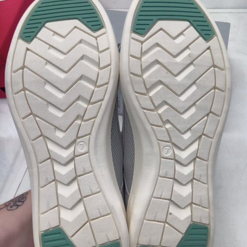 WOMEN'S HURLEY SLIP ON SHOES - SIZE 7 - GREY/GREEN - (STYLE: 5566707) image 3