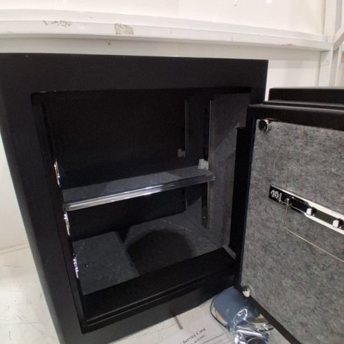 HSGCJS SECURITY SAFE WITH 3 WAYS TO OPEN - BIOMETRICS/PASSWORD/KEY - 1.2 CU.FT - BLACK (MODEL: HSGCJS-1-30Z) image 3
