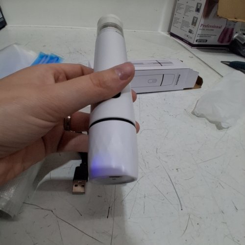 UNBRANDED HANDHELD PORTABLE VACUUM SEALER WITH BAGS - WHITE (MODEL: VM4) image 2