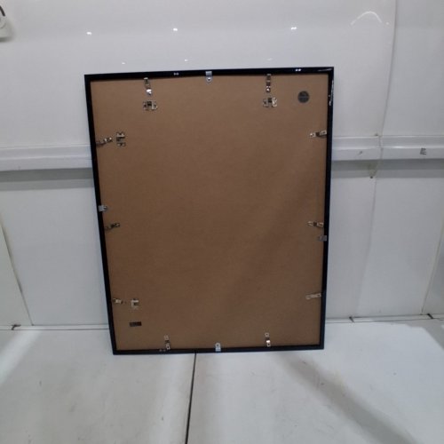 AMERICANFLAT PICTURE FRAME WITH POLISHED PLEXIGLASS - 24" X 30" - BLACK image 3