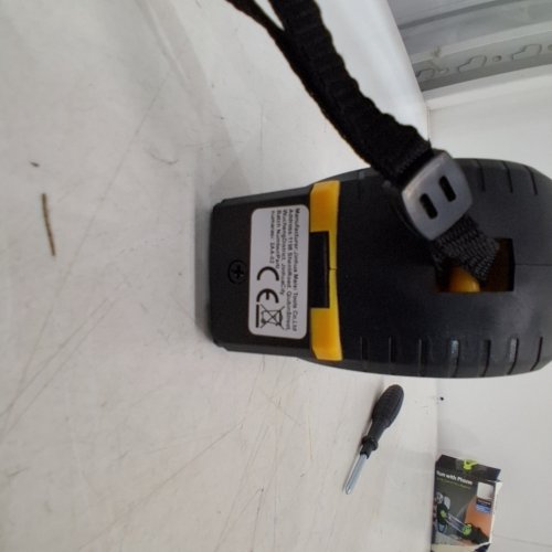HANDHELD ELECTRONIC INFRARED LASER TAPE MEASURE RANGEFINDER - YELLOW/BLACK image 3
